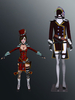 Borderlands Mad Moxxi Déguisements Halloween Costume de Cosplay