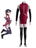 BORUTO - NARUTO le film - Uchiha Sarada Cosplay Costume Déguisements Halloween