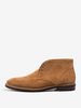 Bottes à lacets à bout rond en cuir suédé marron foncé Chukka Vintage Desert pour hommes