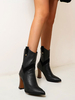 Bottes de femme Bottes Mi-mollet Café Marron Toe 3.5\