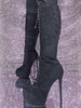 Bottes hautes sexy à talons aiguilles chaussures femmes