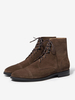 Bottes Homme Chaussures De Randonnée Café Marron Bout Rond