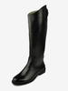 Bottes Hommes En Cuir De Vachette Bottes De Chevalier Noires Chics