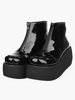 Bottes lolita en Synthétique noir talon avec plateforme Déguisements Halloween