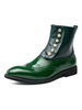 Bottes pour hommes Fabulous Round Toe PU Cuir