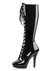 Bottes sexy femme bottes club talon haut à lanière