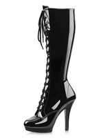 Bottes sexy femme bottes club talon haut à lanière