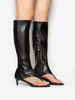 bottes tongs; bottes hautes jusqu