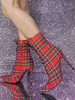 Bottines à talons aiguilles à bout pointu chaussures femmes