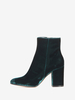 Bottines à Talons Hauts Femme avec Bout Rond Unicolore