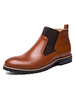 Bottines Chelsea à bout rond pour homme