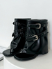 Bottines de gladiateur à talons épais pour femmes bottes d