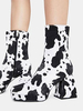 Bottines de la cheville à talons chunky pour femmes