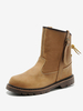 Bottines de travail Martin Slip On Classic Brown Retro pour hommes