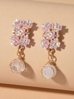 Boucles dOreilles à Fleurs Femme Bijoux