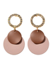 Boucles doreilles Amber Metal Percé Femme Bijoux