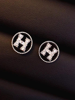 Boucles dOreilles Bijoux Femme Black Metal
