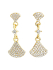 Boucles doreilles Blond Metal femme bijoux