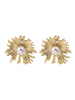 Boucles doreilles Blond Metal femme bijoux