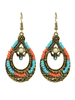 Boucles doreilles Boho Dangle évidées Boucles doreilles