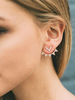 Boucles doreilles boucle doreille strass boucles doreilles géométriques