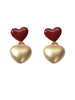 Boucles Doreilles Coeur Femme Bijoux