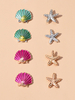 Boucles doreilles coquillage Femme Bijoux Boucles doreilles