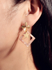 Boucles doreilles déclaration femmes bijoux