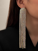 Boucles doreilles de mariée strass bijoux de mariée percés Acc