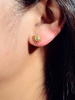 Boucles doreilles Dieu Strass Moon Star Bijoux Femme