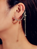 Boucles doreilles en argent Climb Boucles doreilles Chaînes Bijoux Femme