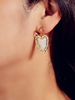 Boucles Doreilles En Forme De Coeur Bijoux Femme