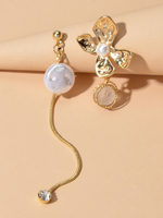 Boucles doreilles en or Bijoux asymétriques pour femmes