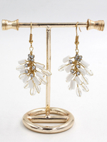 Boucles doreilles en or bijoux de mariage boucles doreilles déclaration de mariage