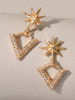 Boucles doreilles en or femmes bijoux cadeau pour elle