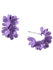 Boucles Doreilles Fleur Boucles Doreilles Lilas Femme Bijoux
