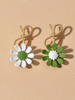 Boucles doreilles Fleur de Marguerite Bijoux Femme