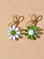 Boucles doreilles Fleur de Marguerite Bijoux Femme