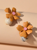 Boucles Doreilles Fleur Femmes Bijoux