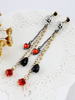 Boucles doreilles Métal Blond Percé Femme Bijoux