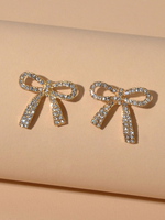 Boucles doreilles noeud Boucles doreilles Sweet Lolita Bijoux en strass