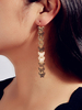 Boucles doreilles papillon or évider bijoux des femmes