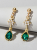 Boucles doreilles pendantes Boucles doreilles en strass