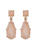 Boucles doreilles pendantes Boucles doreilles pendantes roses Bijoux pour femmes
