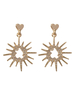 Boucles doreilles pendantes en or pour femmes