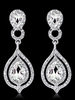 Boucles doreilles pendantes strass Dangle boucles doreilles bijoux de soirée