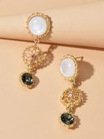 Boucles doreilles pendantes évidées bijoux pour femmes percées
