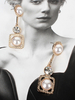 Boucles doreilles perles pendantes Boucles doreilles vintage