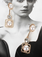 Boucles doreilles perles pendantes Boucles doreilles vintage