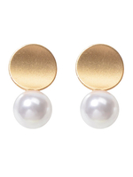 Boucles doreilles perles Vintage 1950s femmes bijoux cadeau pour elle